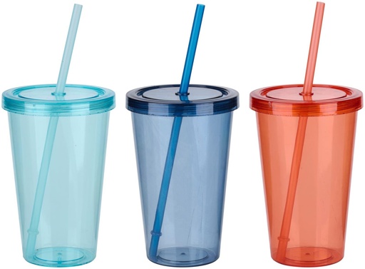 [871125235174] ALPINA Drinking cup 500ml with straw