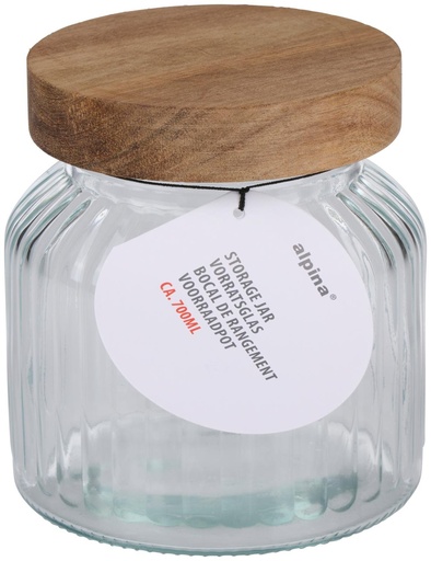 [871125227230] ALPINA Storage Jar 700ml