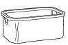 [871125239953] ALPINA Storage Basket 38x26x16cm