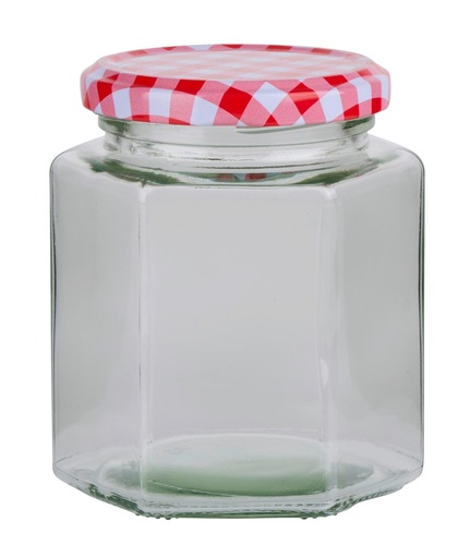 [871125255677] ALPINA Screw-top Jar Ø8xh10cm 380ml