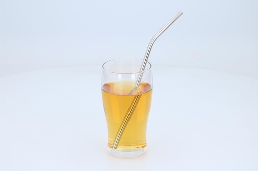 [871125214655] ALPINA Reusable Drinking Straws 21cm with Cleaning Brush
