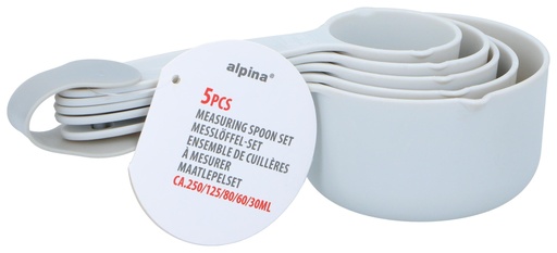 [871125242414] ALPINA Measuring Cup Set With Spoons