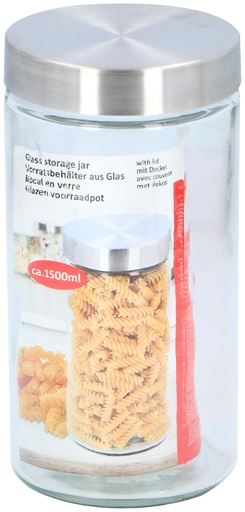 [871125214798] ALPINA Storage Jar 1500ml Ø11x22cm