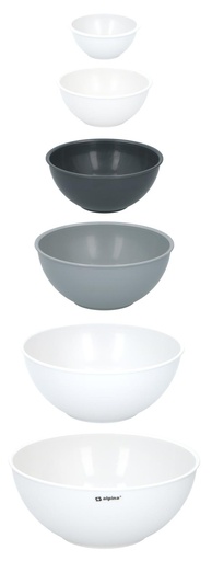 [871125217979] ALPINA Mixing Bowl 6-Piece 0.25-5.25L