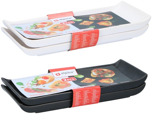 [871125219544] ALPINA Serving Plate 29x12x3cm
