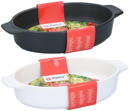 [871125219543] ALPINA Oven Dish 27x17x5cm Oval