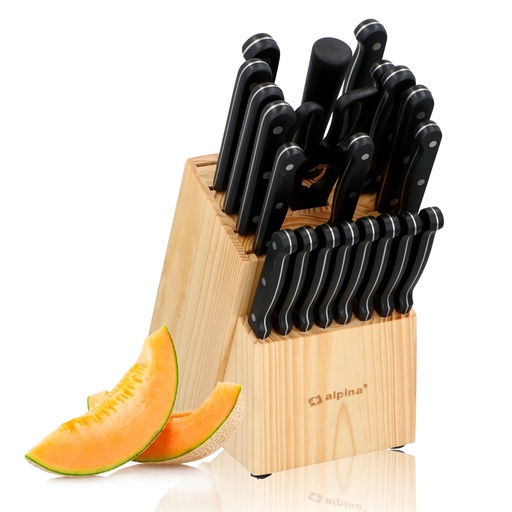 [871125212292] ALPINA Knife Block with 22 Knives