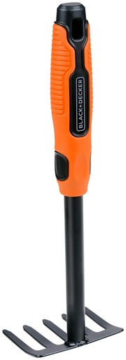 [871125242992] BLACK+DECKER Garden Rake Five Teeth 31cm