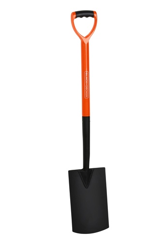 [871125242553] BLACK+DECKER Spade Garden Tool 100x18cm 1.7kg