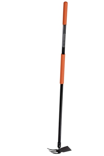 [871125223450] BLACK+DECKER Garden hoe and cultivator 148cm black-orange