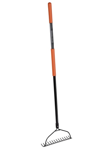 [871125223446] BLACK+DECKER Bow Rake 150x35cm Garden Tool