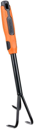 [871125242991] BLACK+DECKER Three Tooth Garden Rake 37.5cm