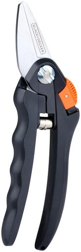 [871125243662] BLACK+DECKER Anvil Pruner 20cm Safety Lock