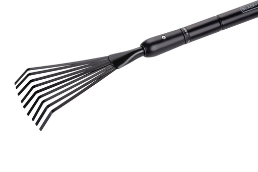 [871125223524] BLACK+DECKER Telescopic Fan Rake 77-110cm Black