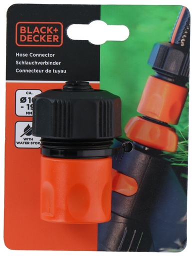 [871125223595] BLACK+DECKER Hose Connector Quick 5/8'-3/4'