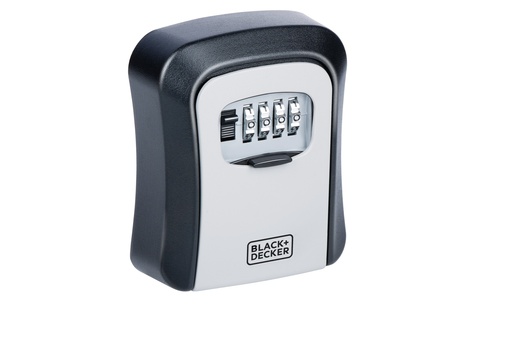 [871125223994] BLACK+DECKER Key Safe With Combination Lock 12x9x4cm