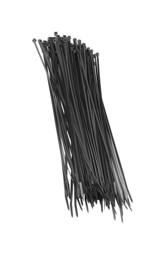 [871125223979] BLACK+DECKER Black Cable Tie 3.6x300mm