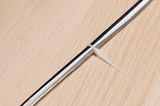 [871125223976] BLACK+DECKER White Cable Tie 2.5x100mm