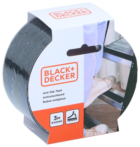 [871125223873] BLACK+DECKER Anti Slip Tape 50mm x 3m