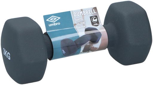 [871125226963] UMBRO Dumbbell 3kg Fitness Weight
