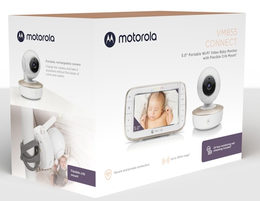 [505537471006] MOTOROLA Baby Monitor VM855 Connect Pan/Tilt Video