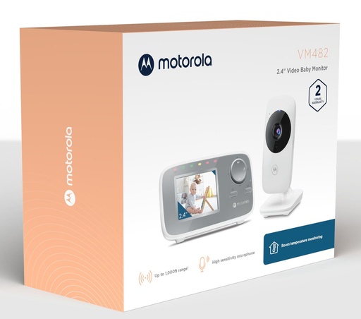 [505537471011] MOTOROLA Video Baby Monitor VM482 2.4 inch