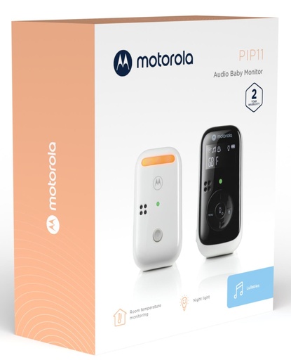 [505537471238] MOTOROLA Baby Monitor 230V PIP11 White