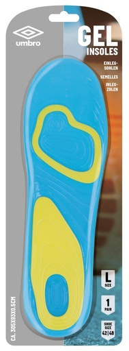 [871125226849] UMBRO Comfort Cloud Insoles Large