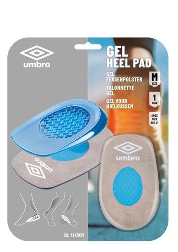 [871125247419] UMBRO Gel Heel Pad Medium