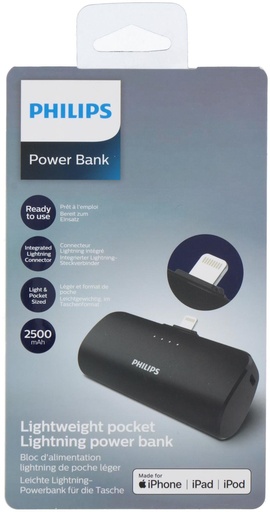 [489522911995] PHILIPS Power Bank 2500mAh