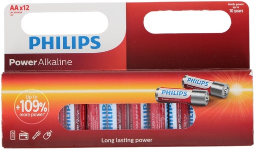 [871258155325] PHILIPS AA LR6 Alkaline Battery