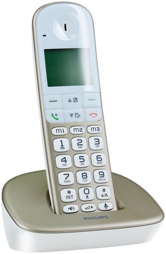[695161399939] PHILIPS Cordless Phone XL4901S/38 with Display