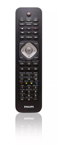 [695903384316] PHILIPS Universal Remote Control 6-in-1 SRP5016/10