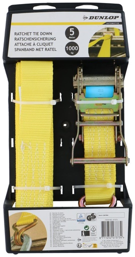 [871125247373] DUNLOP Ratchet Tie Down 1000kg 5m