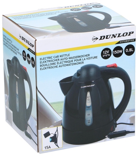 [871125207908] DUNLOP Water Kettle 0.8L 12V 150W