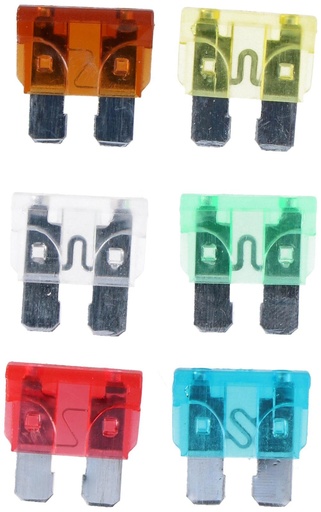 [871125206168] DUNLOP Plug-In Car Fuses 12V