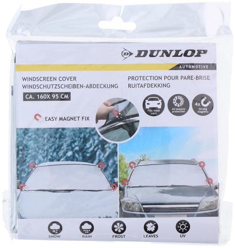 [871125224966] DUNLOP Car Sunshade 160x95cm All Season