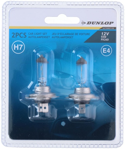 [871125247672] DUNLOP Car Bulb H7 12V 55W PX26d
