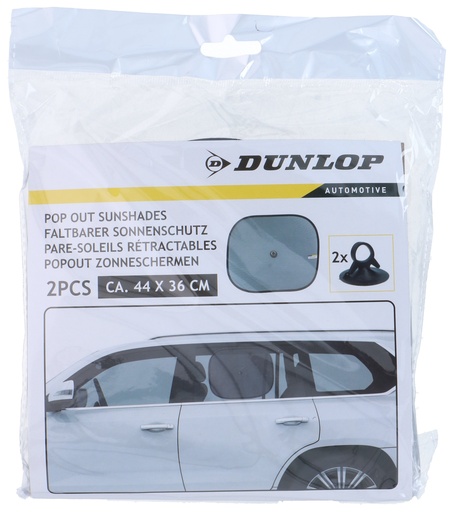 [871125255974] DUNLOP Sunshade 44x36cm Black