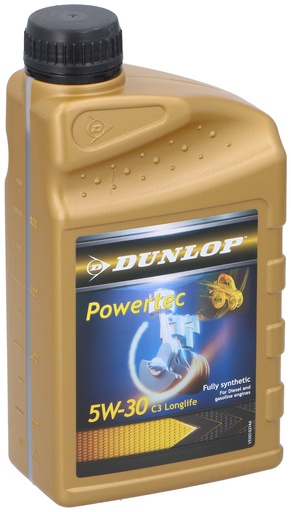 [871125201305] DUNLOP Oil Powertec 5W-30 C3 Longlife 1L