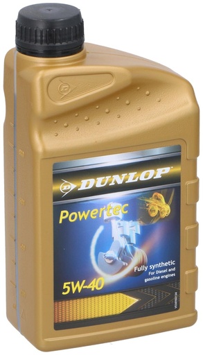 [871125201313] DUNLOP Engine Oil Fully Synthetic 5W-40 1L
