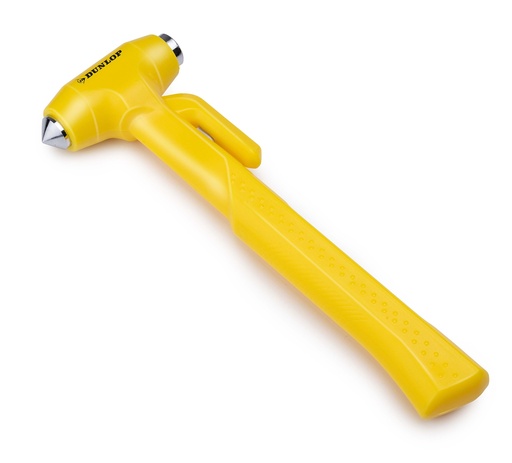 [871125249680] DUNLOP Emergency Hammer with Belt Cutter