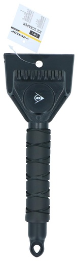 [871125230414] DUNLOP Ice Scraper 2-in-1 Black