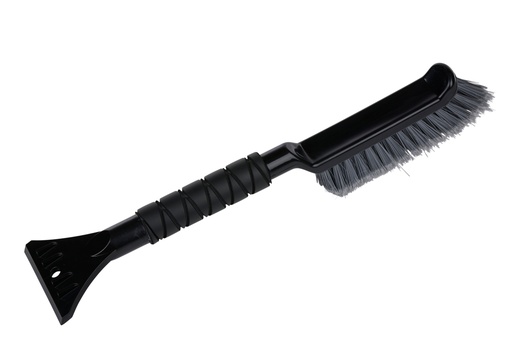 [871125230416] DUNLOP Ice Scraper With Brush 40.5x9.5cm Grey