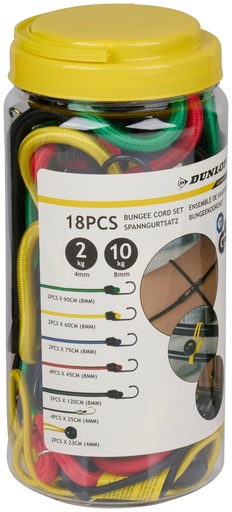 [871125249696] DUNLOP Elastic Bungee Cord
