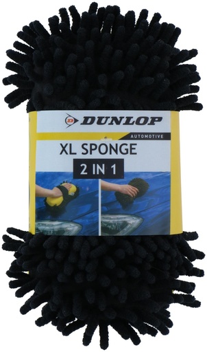 [871125241897] DUNLOP Sponge 2 in 1 23x12x7cm Microfiber