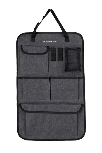 [871125234628] DUNLOP Car Back Seat Organizer Grey 65x41cm