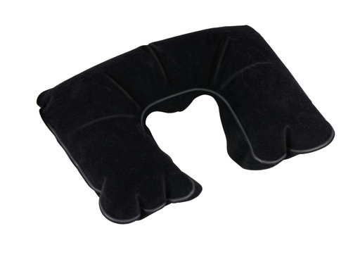 [871125257360] DUNLOP Travel Pillow Inflatable Black