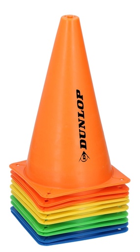[871125213846] DUNLOP Training Cone 14x14x23.5cm Orange
