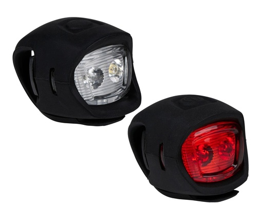 [871125234620] DUNLOP Bike Light Front And Rear